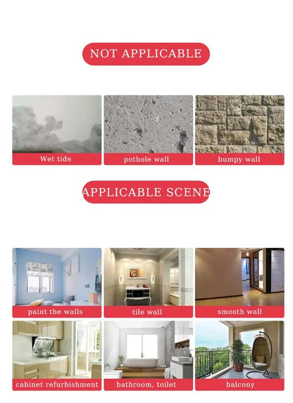 45cm transparent waterproof and oil-proof static wallpaper sticker for kitchen stoves, high temperature resistant and anti-fouling.