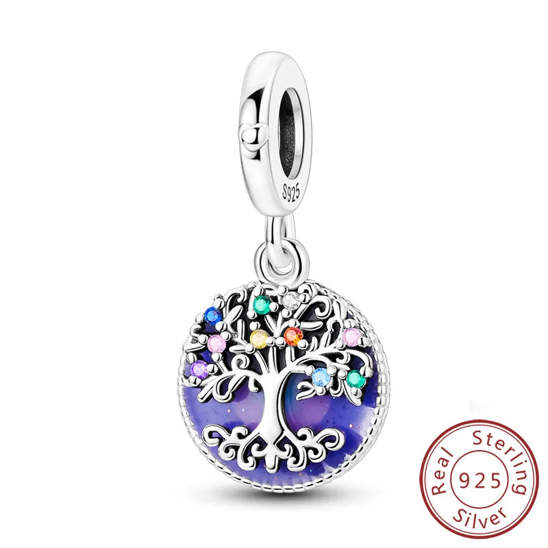 925 Sterling Silver Charm Beads — Love, Family & Life Designs
