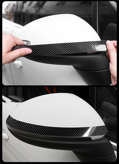 Black 3D car carbon fiber sticker by Prime Deal Zone, 1-10M DIY protective tape for auto door sills and side mirrors, waterproof and anti-scratch