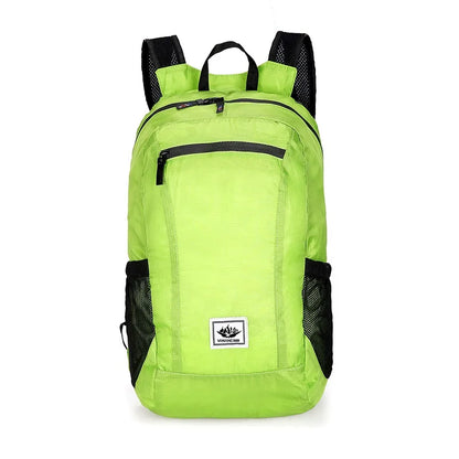 Prime Deal Zone ultra light outdoor hiking and cycling backpack, waterproof, foldable travel bag with small storage capacity