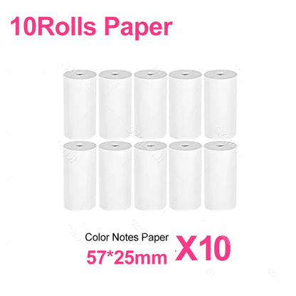 INSTOFC 58mm Mini Bluetooth Thermal Printer | Portable Photo, Label & Sticker Printer for iOS & Android