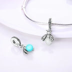 925 sterling silver charm beads, mixed dangle designs - view 14