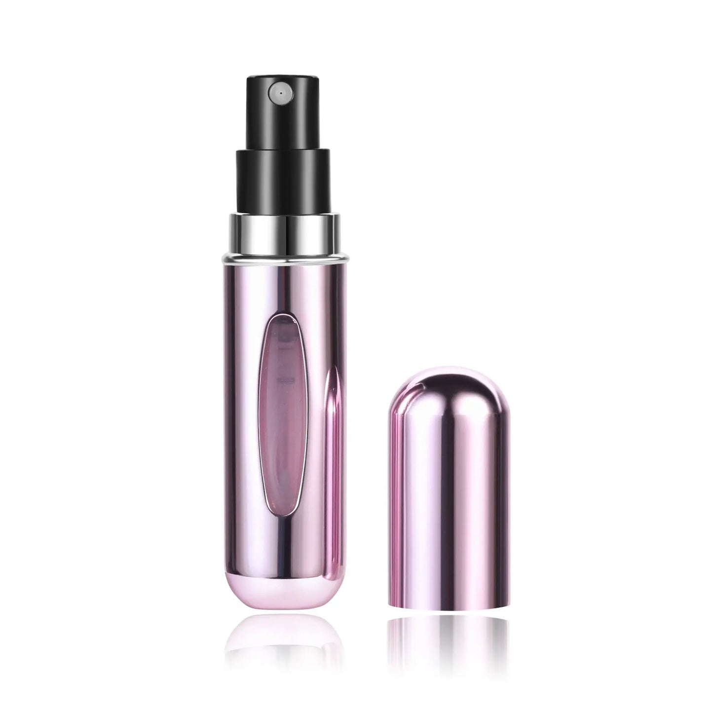 Prime Deal Zone 5ml perfume refill bottle, portable mini spray atomizer for travel, refillable cosmetic container, scent pump jar