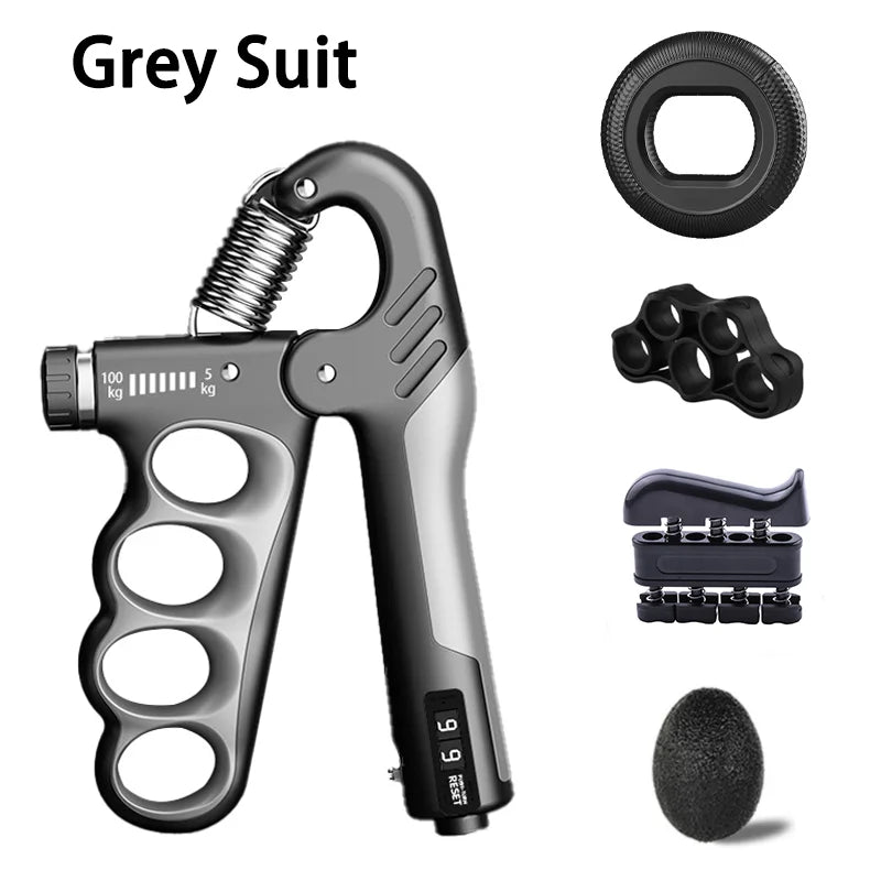 Prime Deal Zone grip strength wrist expander for hand and muscle recovery, adjustable resistance 5-150kg fitness hand trainer