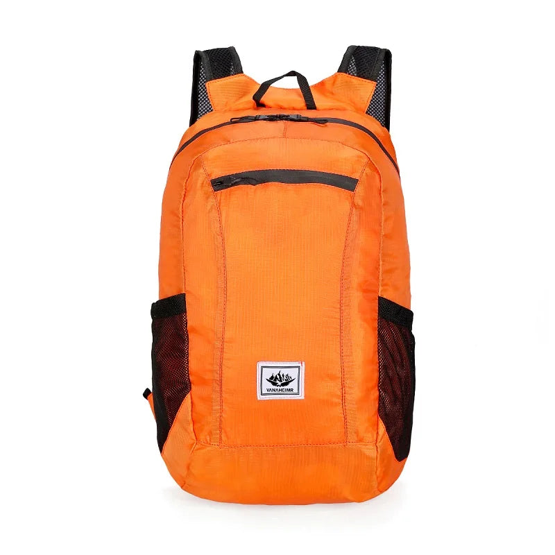 Prime Deal Zone ultra-light waterproof outdoor hiking and cycling travel backpack with foldable design and small storage bag