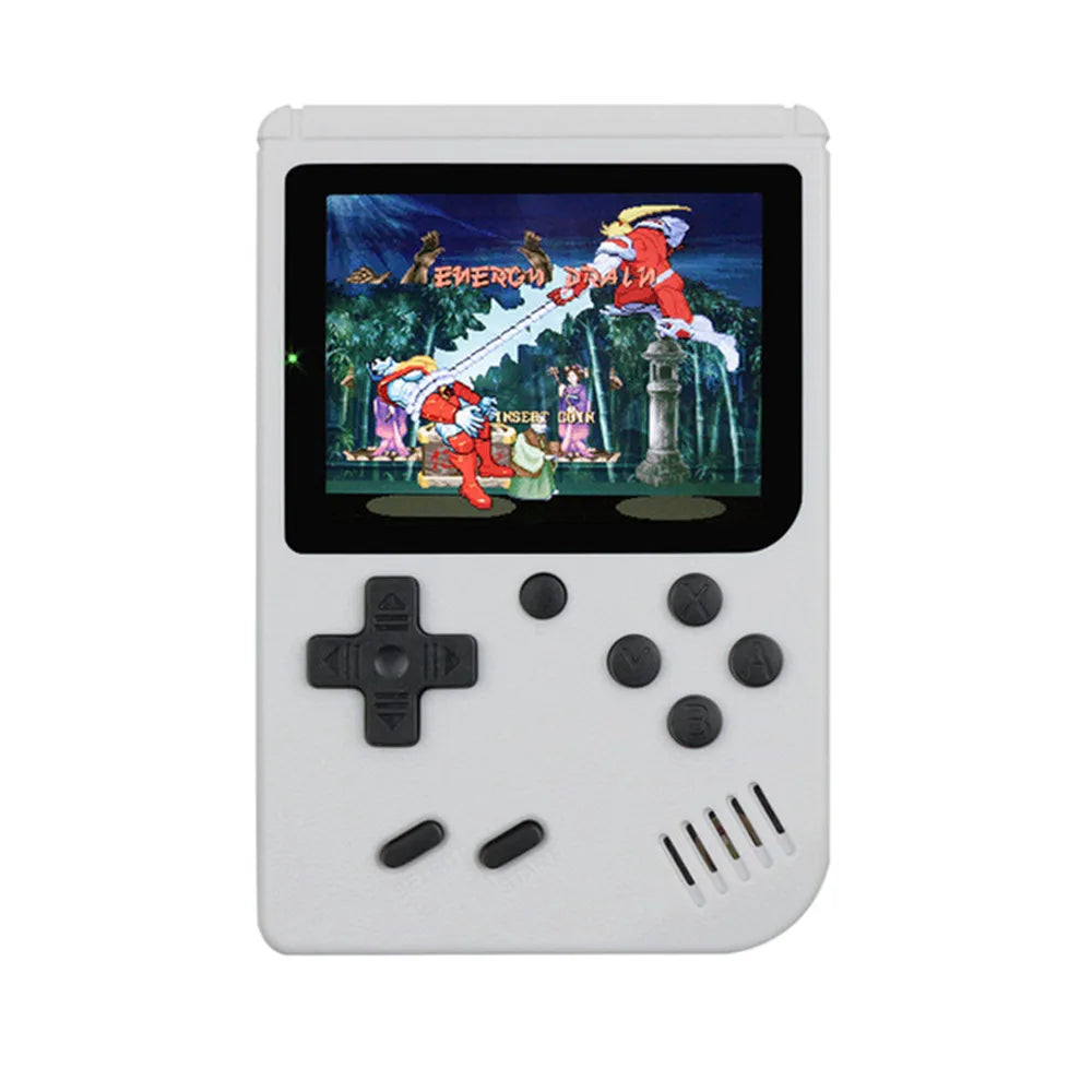 Retro handheld game console by Prime Deal Zone with 3-inch color display and 400 classic gaming titles.
