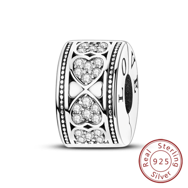 925 Sterling Silver Charm Beads — Love, Family & Life Designs