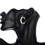 925 sterling silver charm stud earrings, mixed creative designs - view 14