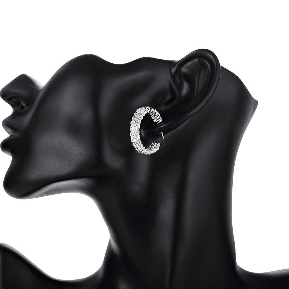 925 sterling silver charm stud earrings, mixed creative designs - view 14