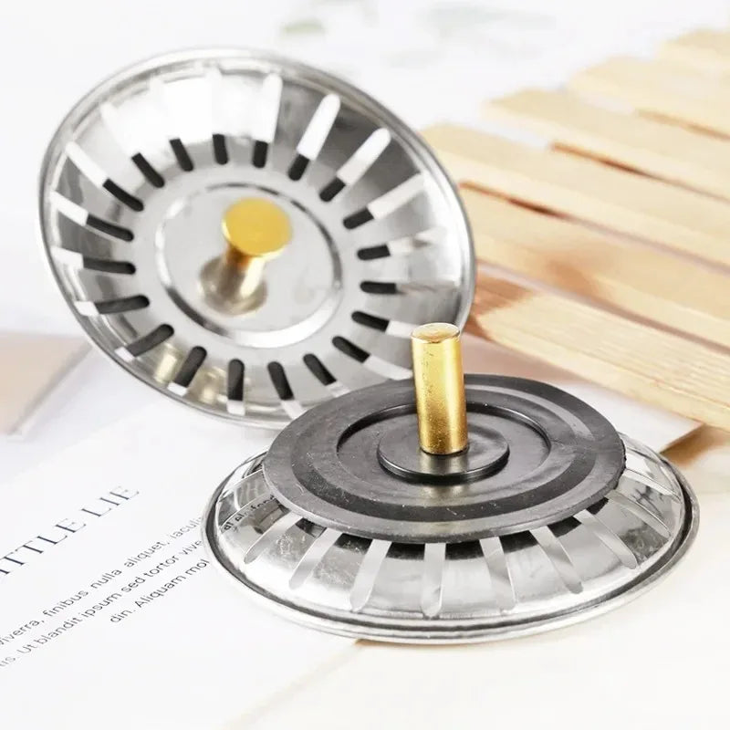 Prime Deal Zone kitchen sink strainer and stopper set with filter for waste and drain protection, suitable for kitchen sinks.