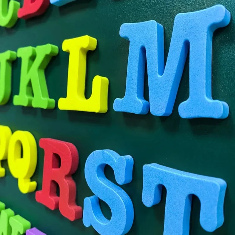 Prime Deal Zone ABC magnetic English letter stickers for refrigerators, educational toys for children, perfect for learning and Christmas.
