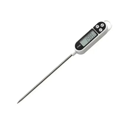 Digital Kitchen Food Thermometer TP300 by Prime Deal Zone showing stainless steel probe for meat and cooking temperature measurement