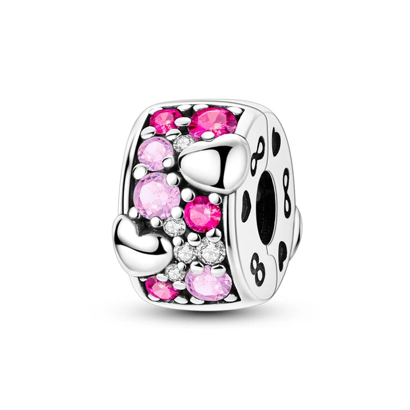 925 Sterling Silver Charm Beads — Hearts, Trees & Sweet Love Designs