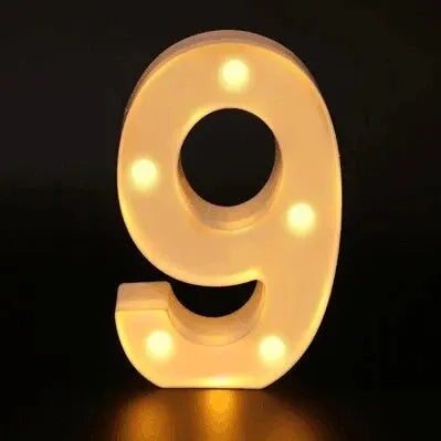 Prime Deal Zone luminous alphabet LED letter lamp, illuminated decorative night light for home, wedding, birthday, and Christmas parties.