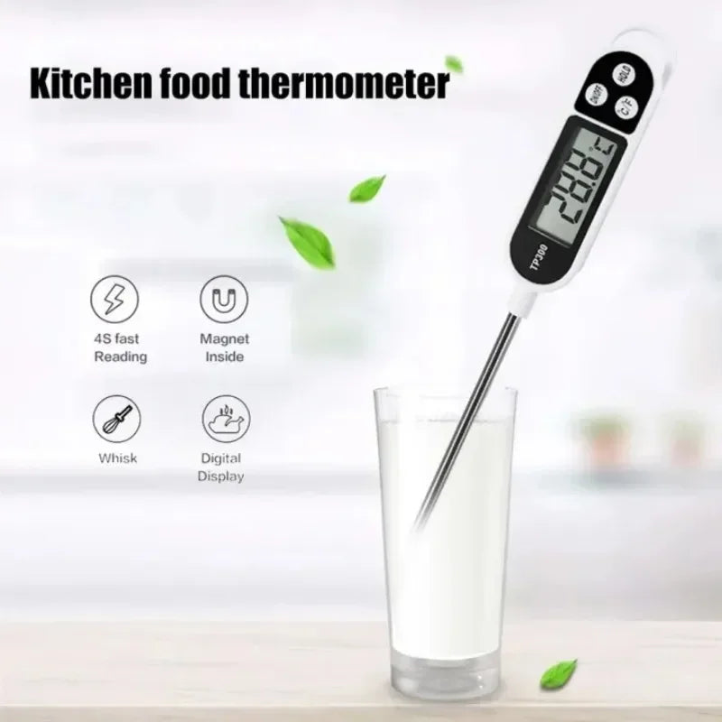Prime Deal Zone TP300 digital kitchen food thermometer with probe for cooking, grilling, and oven temperature measurement.