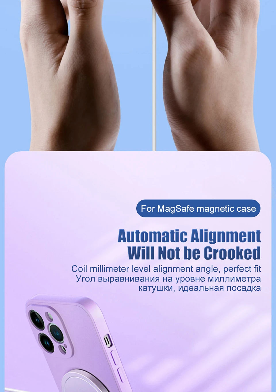 Liquid silicone magnetic iPhone case with MagSafe for models 11 to 15, featuring wireless charging compatibility and sleek design.