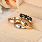 stainless steel 6mm polished band ring - view 11