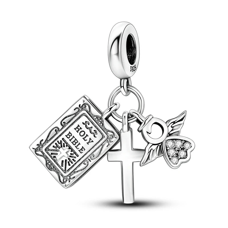 925 Sterling Silver Charm Beads — Tree of Life, Animals & Nature Designs