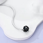 925 sterling silver heart zircon snake chain bracelet - view 9