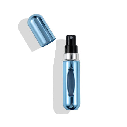 Prime Deal Zone 5ml perfume refill bottle, portable mini spray jar with scent pump, empty cosmetic atomizer for travel.