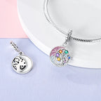 925 sterling silver charm beads, love family and life designs - view 16