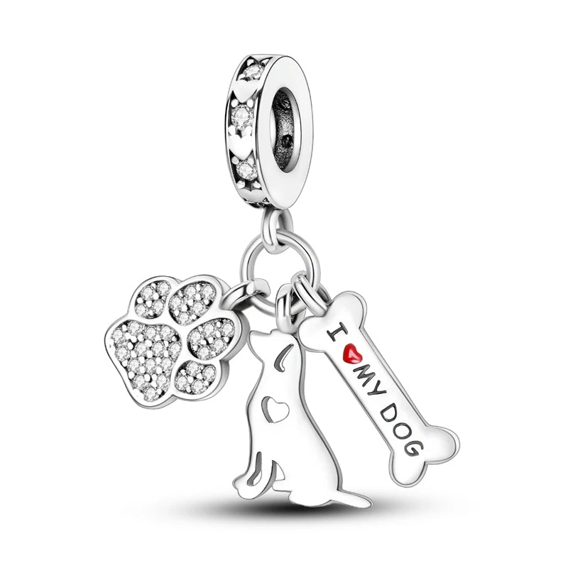 925 Sterling Silver Charm Beads — Tree of Life, Animals & Nature Designs