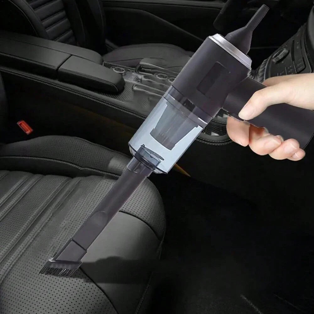 Prime Deal Zone 3-in-1 vacuum cleaner with integrated suction and blowing functions, USB rechargeable, suitable for car and household use