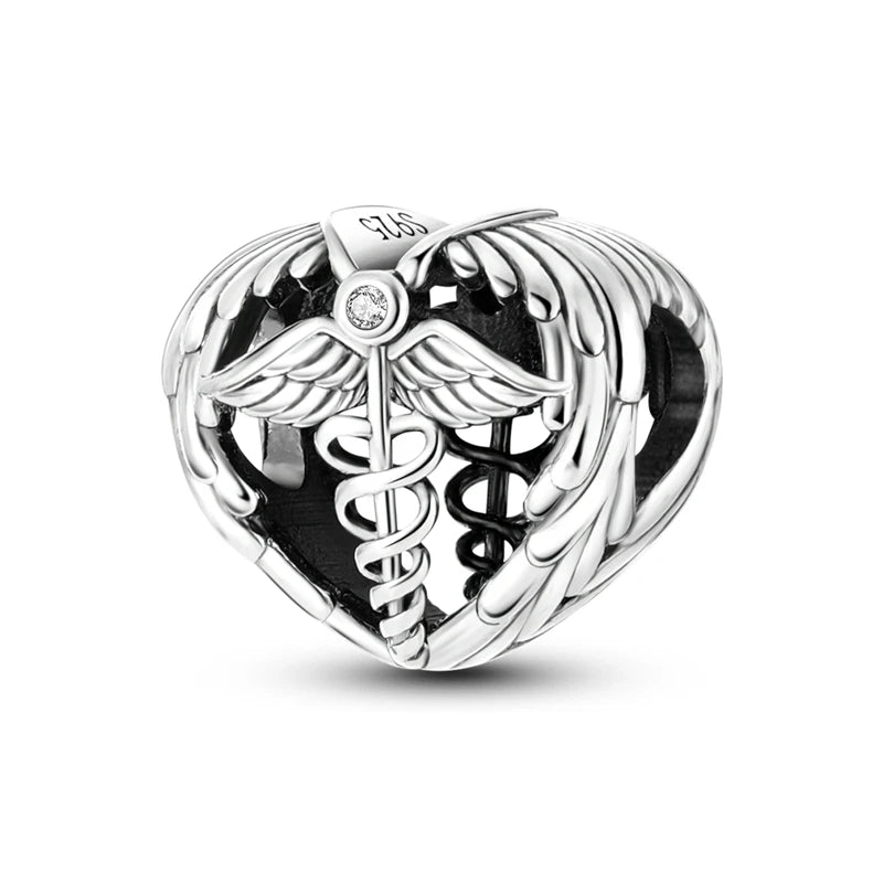 925 Sterling Silver Charm Beads — Tree of Life, Animals & Nature Designs