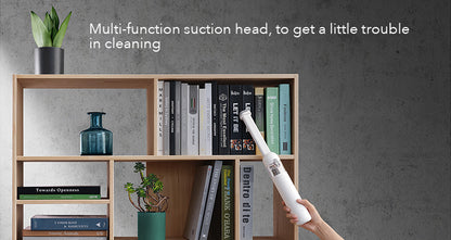Xiaomi Mijia portable handheld vacuum cleaner with cyclone suction, wireless design, compact dust collector for home and car cleaning.