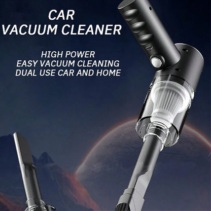 Prime Deal Zone 3-in-1 car and household vacuum cleaner with integrated suction and blowing, USB rechargeable, compact design