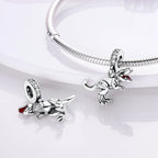 925 sterling silver charm beads, tree of life and nature designs - view 14