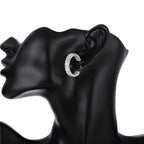925 sterling silver charm stud earrings, mixed creative designs - view 5