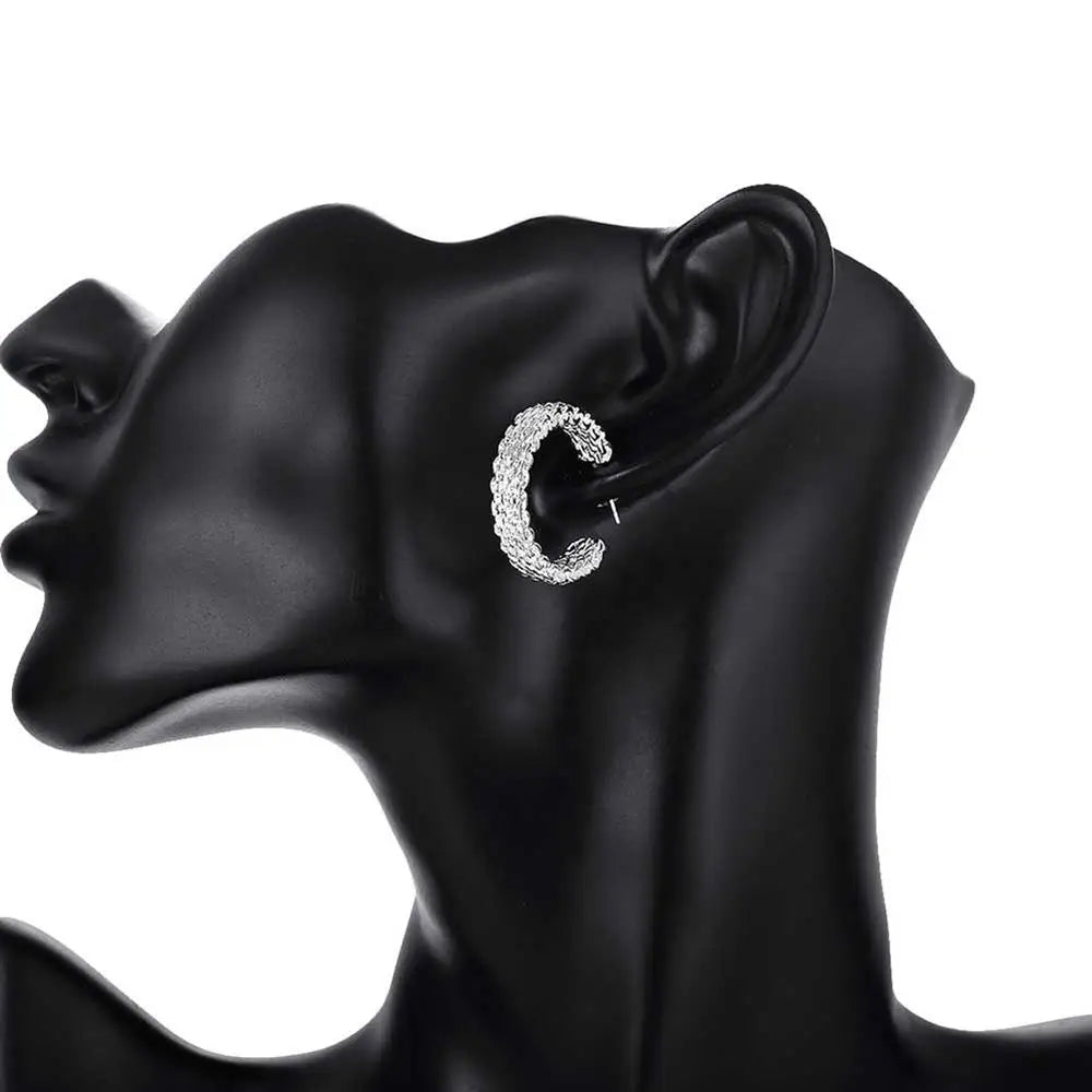 925 sterling silver charm stud earrings, mixed creative designs - view 5