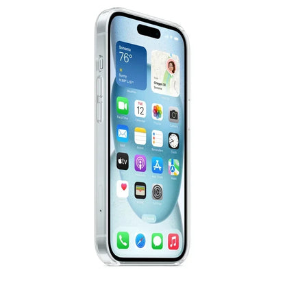 Transparent silicone magnetic case for iPhone 17 to 11 Pro Max, with Magsafe compatibility, by Prime Deal Zone.