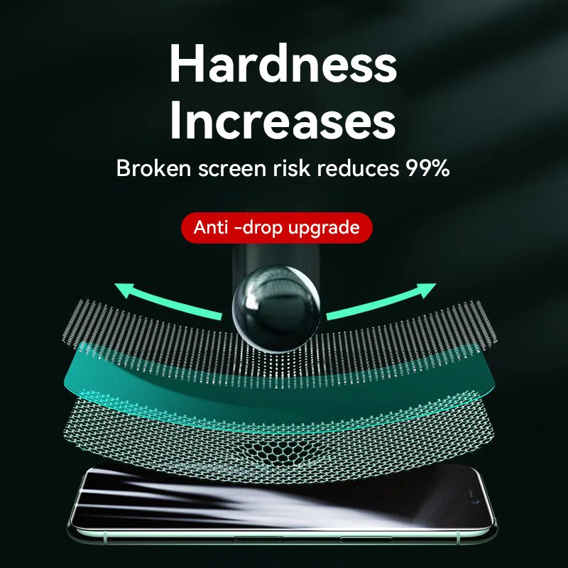 Joyroom 3/2/1PCS HD tempered glass screen protector for iPhone 17, 16, 15 Pro Max, full screen protection, clear and durable.