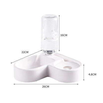 Automatic pet drinking bowl for cats and dogs, moisture-proof multi-functional feeder and waterer by Prime Deal Zone.