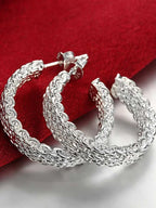 925 sterling silver charm stud earrings, mixed creative designs - view 3