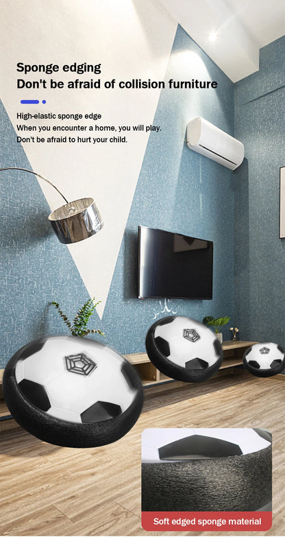 HOMEFISH battery-powered electric light air cushion indoor soccer ball for parent-child exercise by Prime Deal Zone