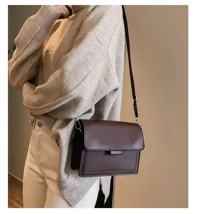 Prime Deal Zone women's crossbody bag made of PU leather, small shoulder messenger handbag for travel and everyday use.