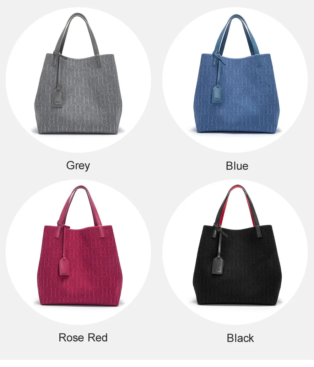 Prime Deal Zone large capacity ladies shoulder handbag with pure color design, outer pocket, crafted for fashion and style.