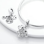 925 sterling silver charm beads, tree of life and nature designs - view 2