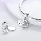 925 sterling silver charm beads, tree of life and nature designs - view 19