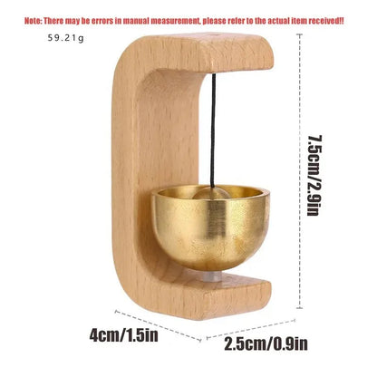 Japanese wooden wind chimes wireless doorbell by Prime Deal Zone, decorative wind bell for home entrance and doorbell alert.