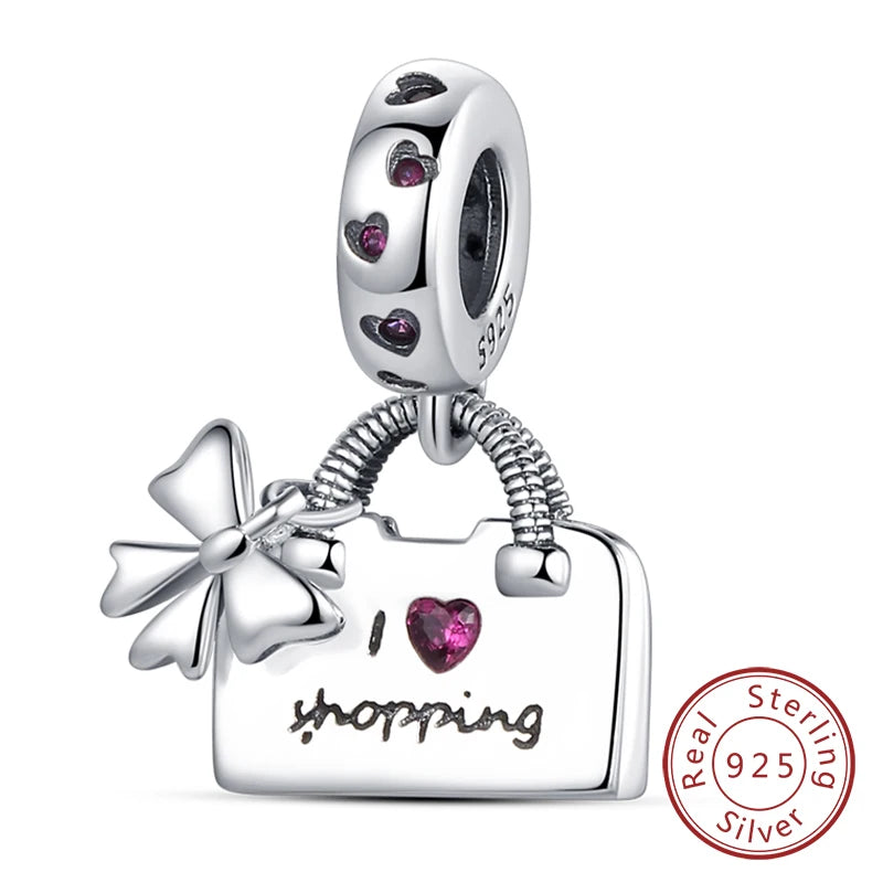 925 Sterling Silver Charm Beads — Love, Family & Life Designs