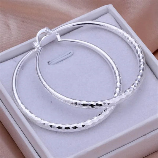 Charming 3CM Circle Hoop Earrings for Women | Trendy Fine Jewelry for Weddings, Parties & Everyday Wear