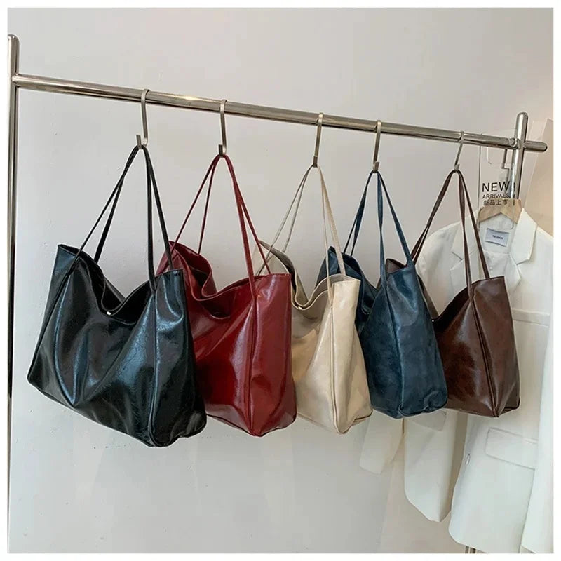 Large capacity fashion tote bag for girls by Prime Deal Zone, featuring spacious interior and stylish design.