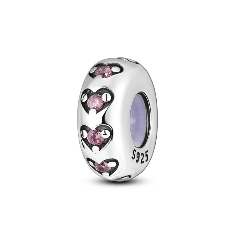 925 Sterling Silver Charm Beads — Hearts, Trees & Sweet Love Designs