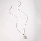 Cute girl and dog necklace by Prime Deal Zone, featuring puppy pendants and rings, perfect for birthdays and pet lovers.