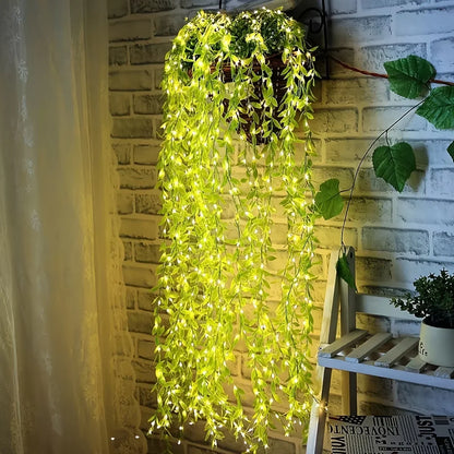 Prime Deal Zone 2M willow string lights with battery box, copper wire fairy lights for wedding and family gathering decorations