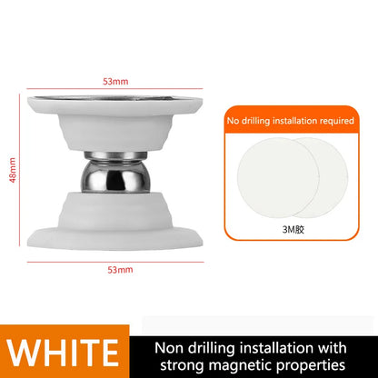 Silicone door stopper with strong magnet and anti-collision design, ideal for hotel or household door protection.